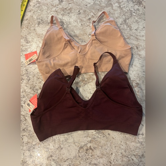 Uncommon Sense Bras Set of 2 Wireless Padded Large NWT - Picture 3 of 16